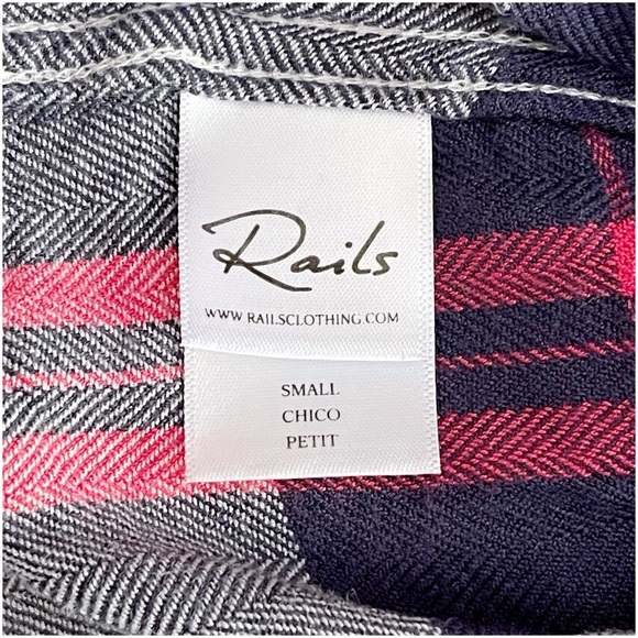 Rails Hunter Plaid Shirt Small - Picture 10 of 16